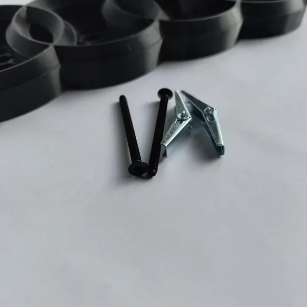 Custom color front badge/emblem (V1) for Audi RS-look honeycomb grill