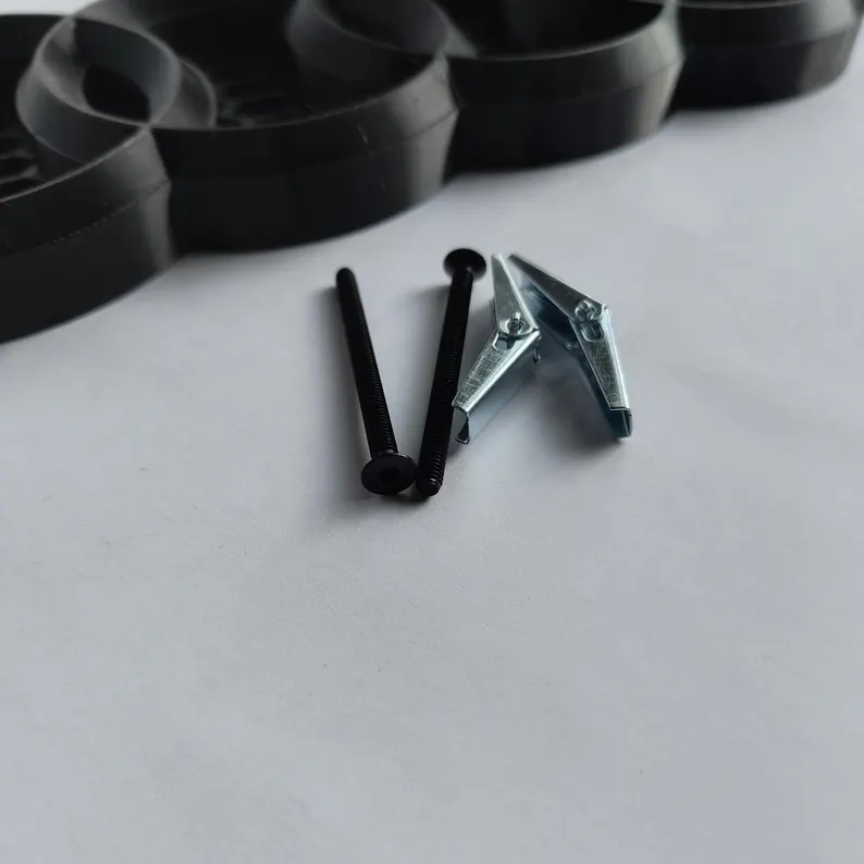 Custom color front badge/emblem (V1) for Audi RS-look honeycomb grill